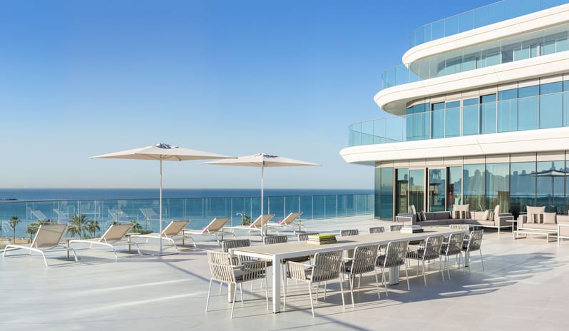 W Dubai The Palm - E Wow Suite Balcony